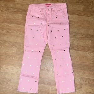 Lilly Pulitzer cropped jeans size 12